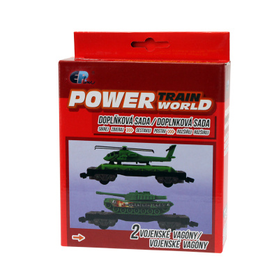 Power Train World Vojenské vagóny