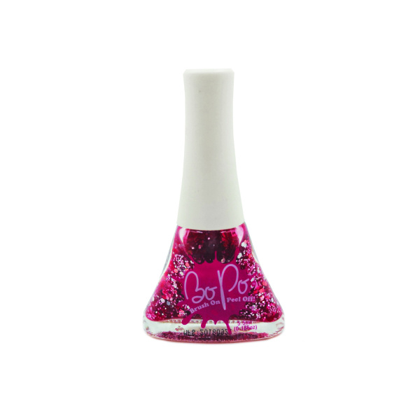EP Line BO-PO Lak na nehty slupovací růžový se třpytkami Sparkles ep03678