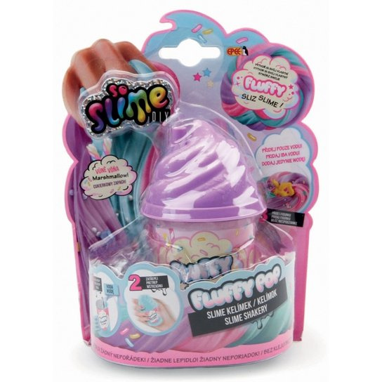 So Slime Fluffy kelímek růžový