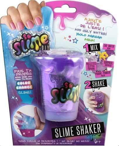 So Slime Shaker mění barvu růžový