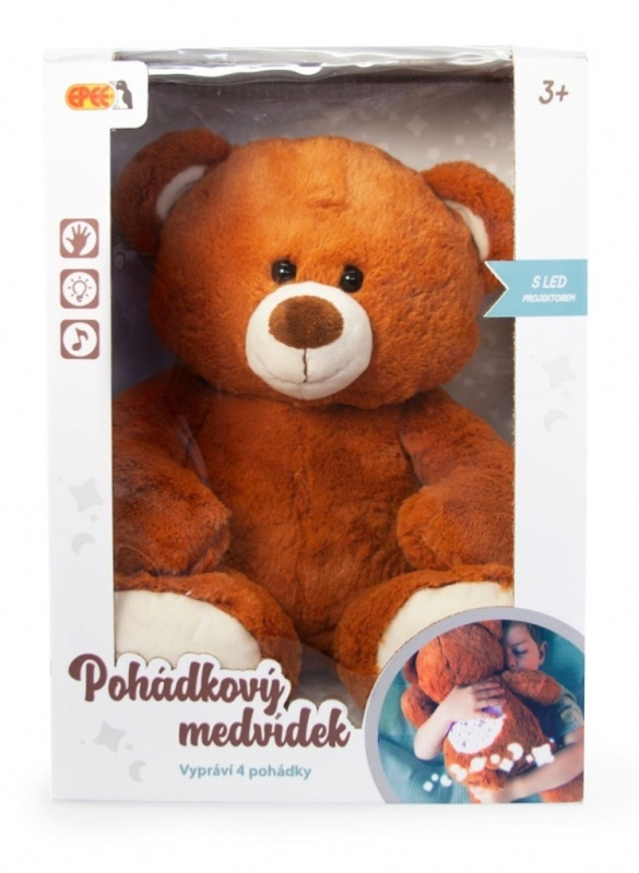 Plyšový pohádkový medvídek 30 cm mluvící