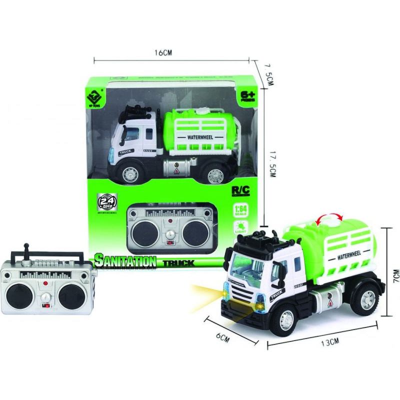 Mini kropící vůz R/C 1:64