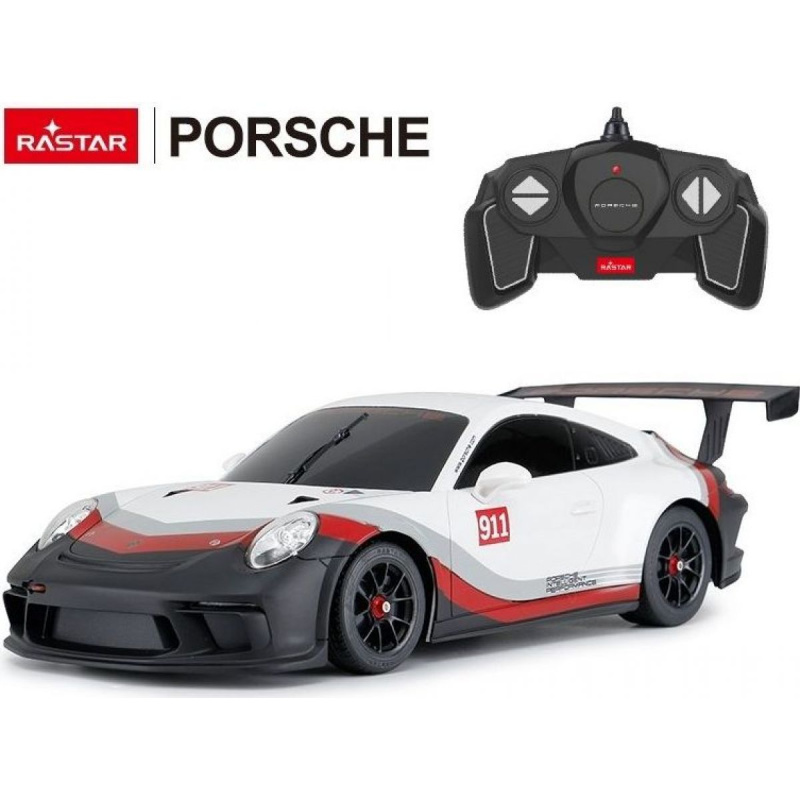 RC auto1:18 Porsche 911 GT3 cup bílý