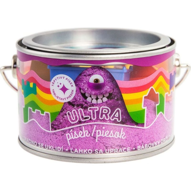 Epee Czech Ultra písek s glitry fialová 200 g