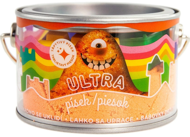 Epee Czech Ultra písek s glitry oranžová 200 g