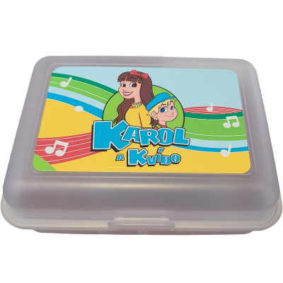 Svačinový box Karol a Kvído – antibakteriální