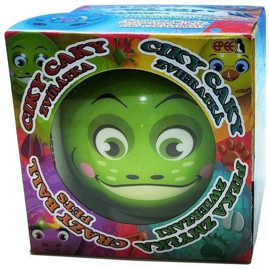 Bláznivý míč Ciky Caky 9 cm