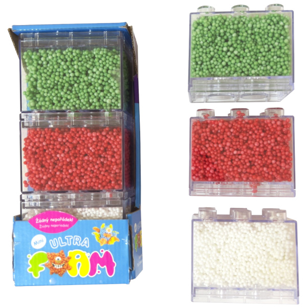EPEE Ultra Foam 3 pack mini 3 kusů zelená, červená, bílá