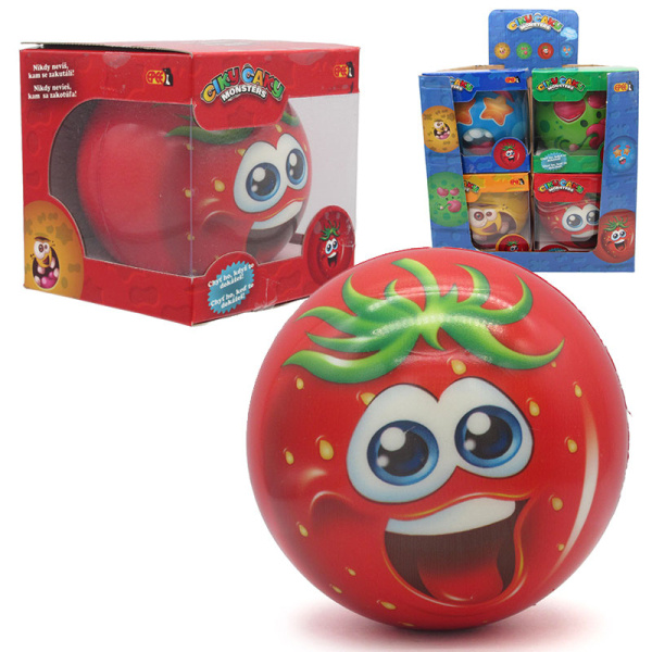 EP Line Bláznivý míč Ciky Caky 10cm balónek monsters 4 druhy