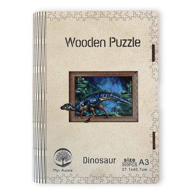 Epee Wooden puzzle Dinosaur A3