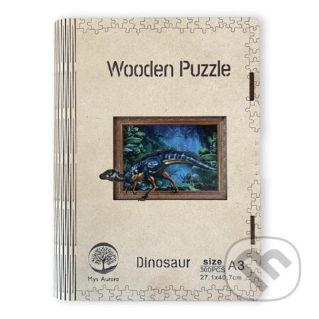 Epee Wooden puzzle Dinosaur A3