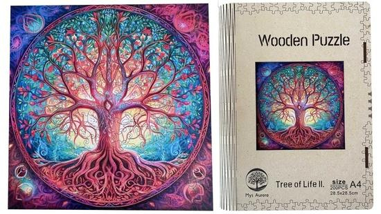 Epee Wooden puzzle Tree of Life II. A4