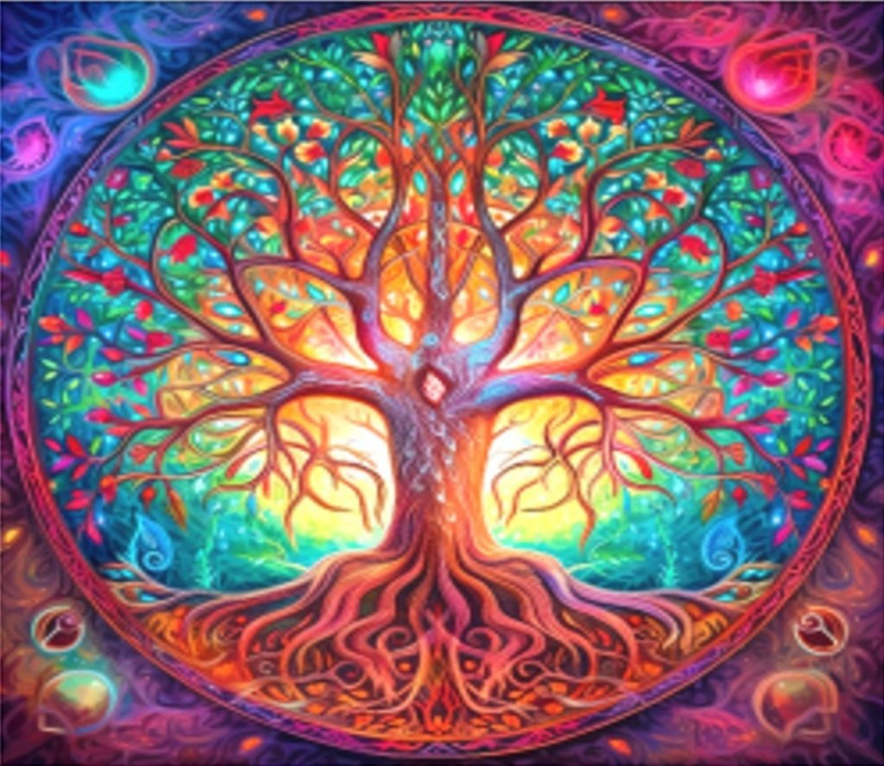 Epee Wooden puzzle Tree of Life II. A3