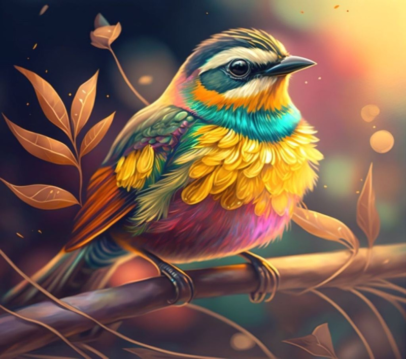 Epee Wooden puzzle Song Bird A3