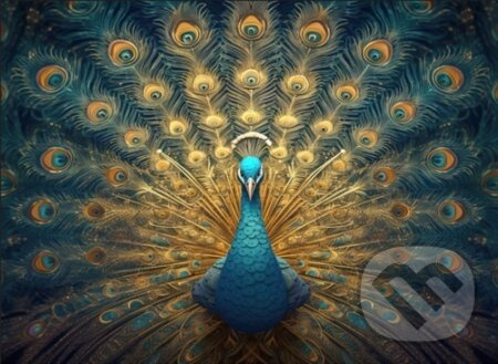 Epee Wooden puzzle Charming peacock A2