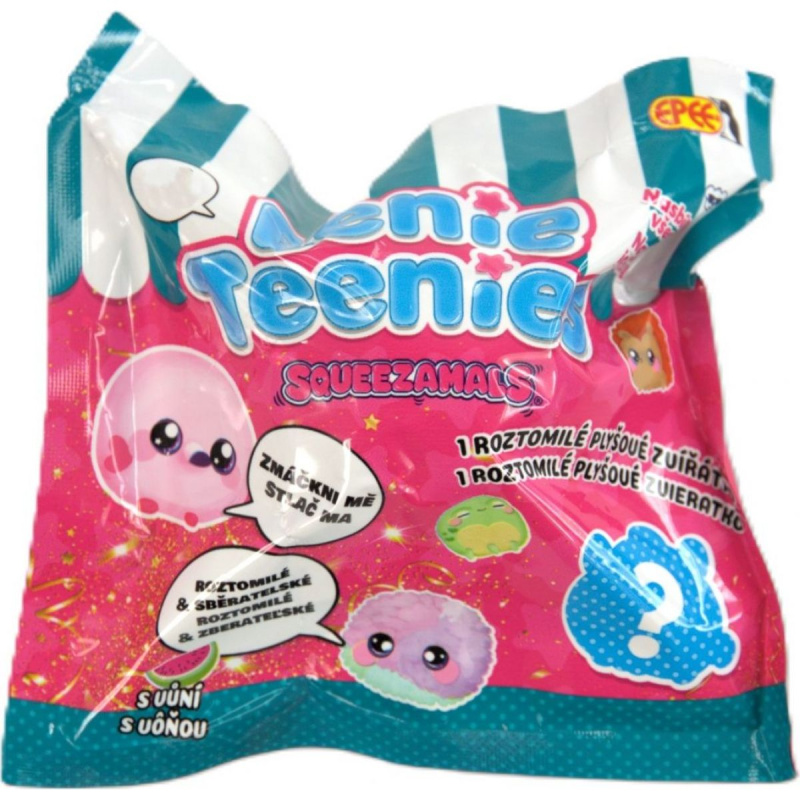 Squeezamals Eenie Teenies figurka mix druhů v sáčku 48ks v boxu 0m+