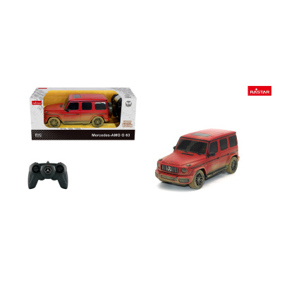 Rastar RC auto 1 : 24 Mercedes-Benz G63 AMG - Muddy červené