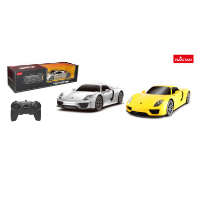 Rastar RC auto 1 : 24 Porsche 918 Spyder žluté