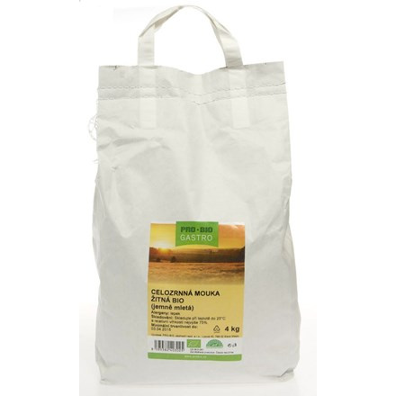 PROBIO Gastro Mouka žitná celozrnná jemně mletá BIO 4 kg
