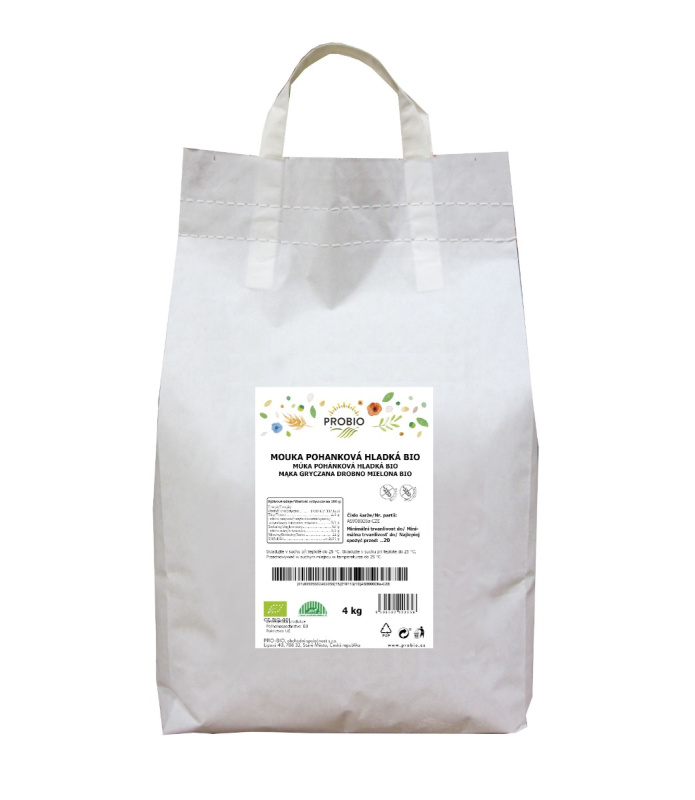 PROBIO Gastro Mouka pohanková hladká bezlepková BIO 4 kg