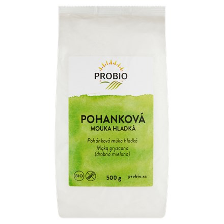 PROBIO Mouka pohanková hladká bezlepková BIO 500g