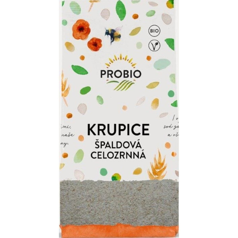Probio BIO Krupice špaldová celozrnná