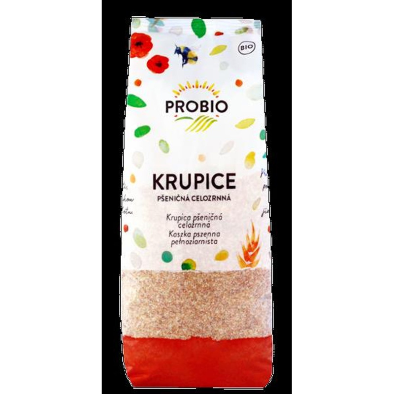 Probio BIO Krupice pšeničná celozrnná