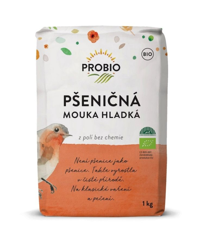PROBIO Mouka pšeničná bílá hladká BIO 1 kg