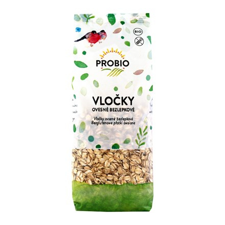 Probio Vločky ovesné bezlepkové, 500g
