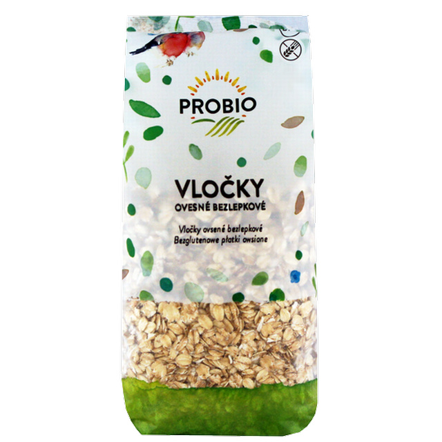 Probio Vločky ovesné bezlepkové, 500g