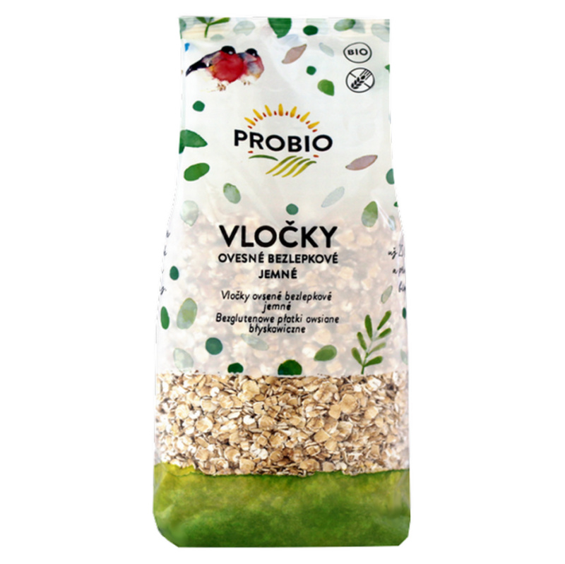 PROBIO Vločky ovesné jemné bezlepkové BIO 500g