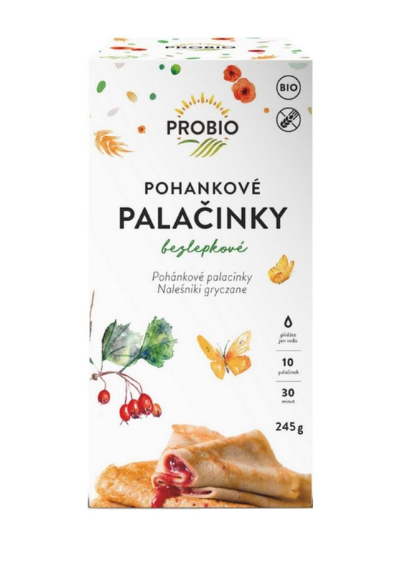 PROBIO Palačinky pohankové bez lepku BIO 245 g
