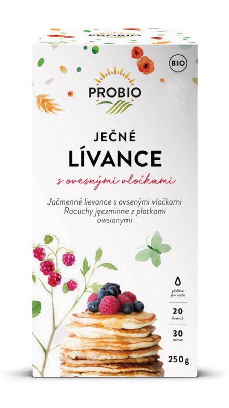 Probio BIO Lívance ječné s ovesnými vločkami