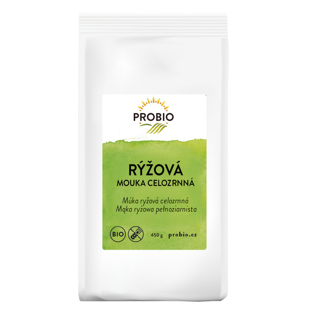 Probio Mouka rýžová celozrnná, 450g