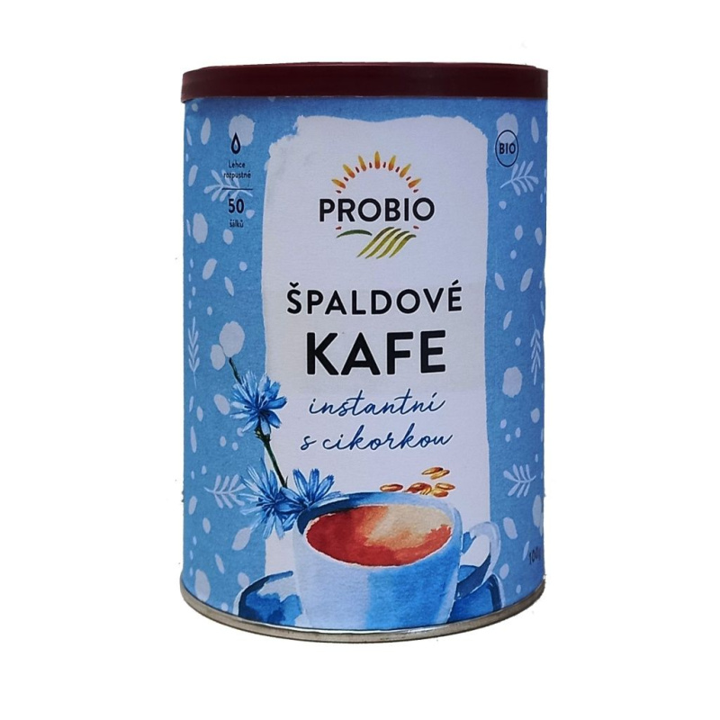 Probio BIO Špaldové kafe Instantní s cikorkou
