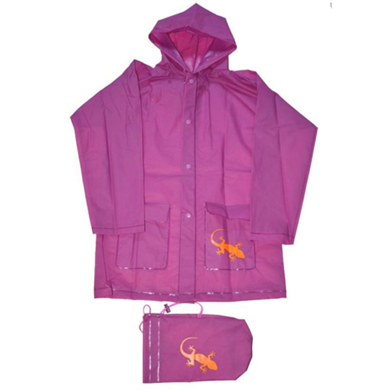 pláštěnka Salamander + pytlík, Pidilidi, PL0045-03, růžová - 116 | 6let