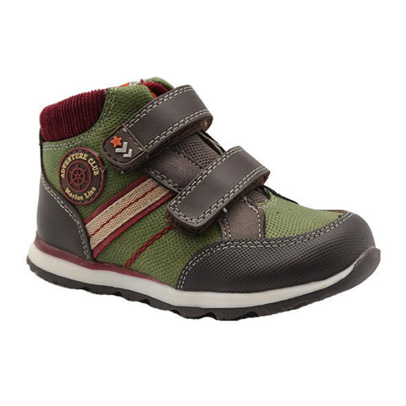 boty chlapecké celoroční, Bugga, B00144-14, khaki - 22