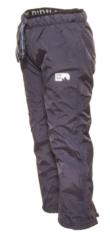 kalhoty sportovní podšité fleezem outdoorové, Pidilidi, PD1075-09, šedá - 92 | 2roky