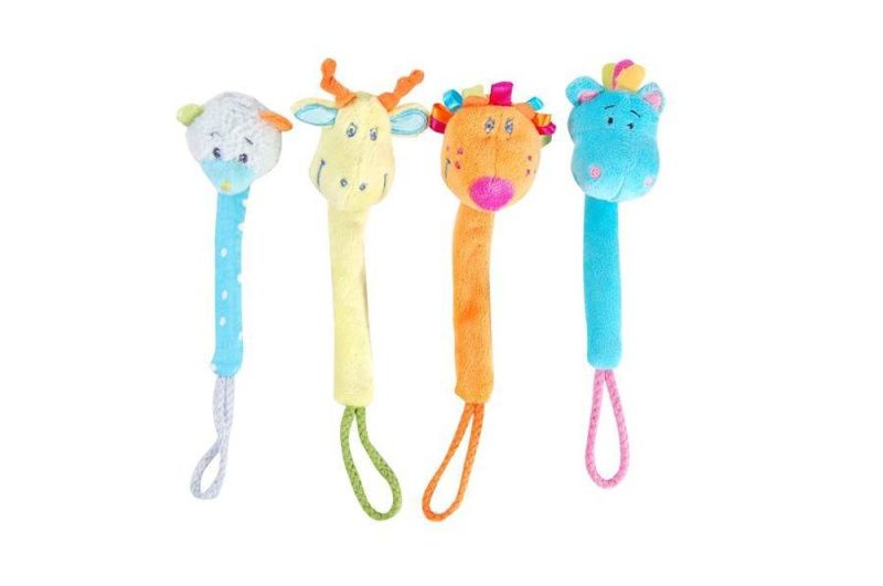 Baby klip na šidítko, Pidilidi, 5027, růžová