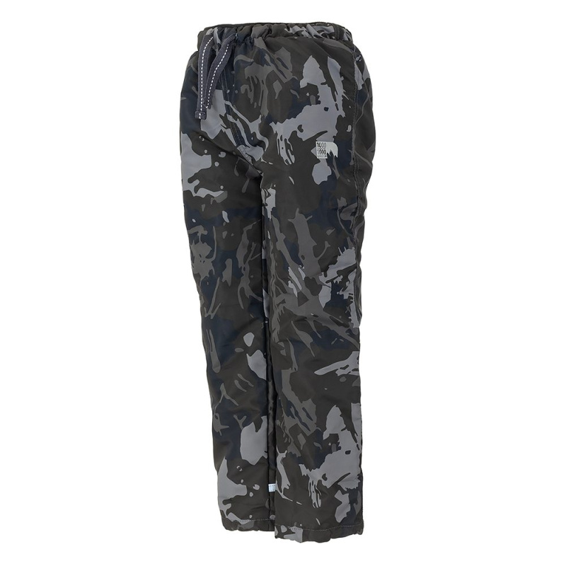 kalhoty sportovní chlapecké podšité fleezem outdoorové, Pidilidi, PD1075-23, camo - 110 | 5let