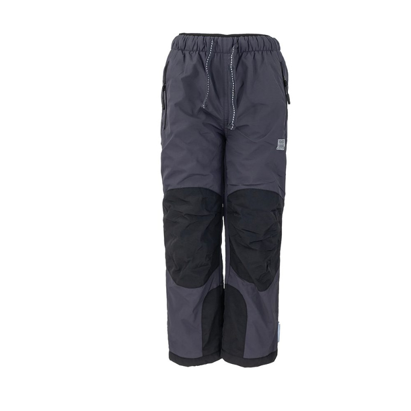 kalhoty sportovní outdoorové, podšité fleezovou podšívkou, Pidilidi, PD1121-09, šedá - 134 | 9let