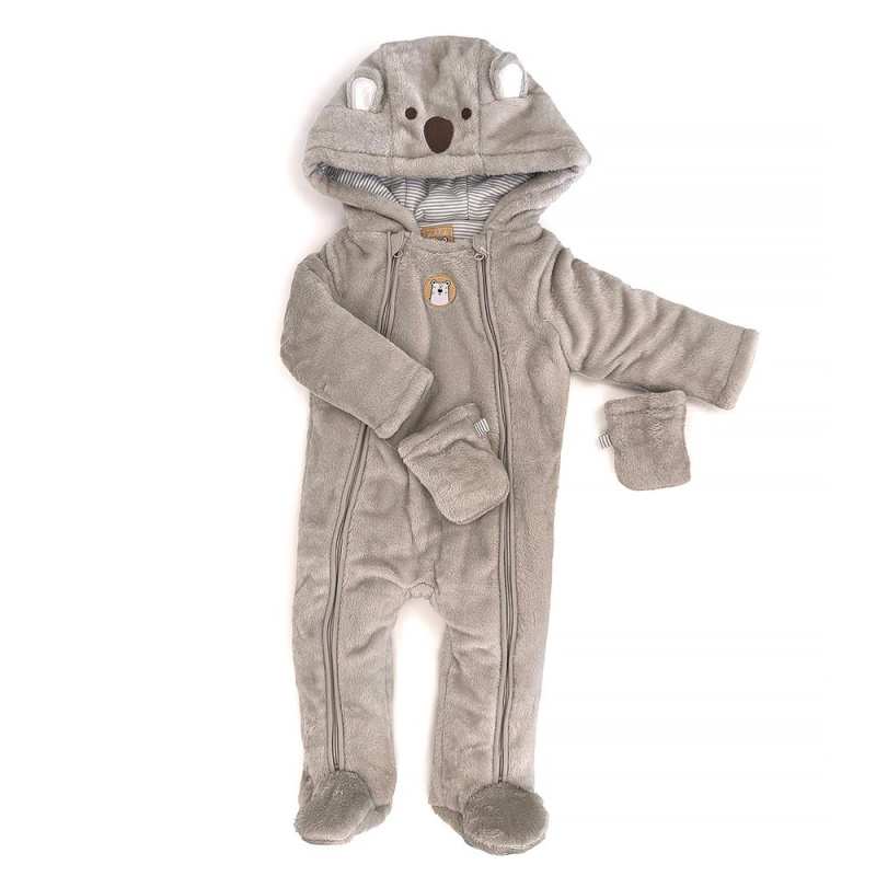 Zimní kojenecká kombinéza Pidilidi PD1168-11 Beige - 68/74 | 6-9m