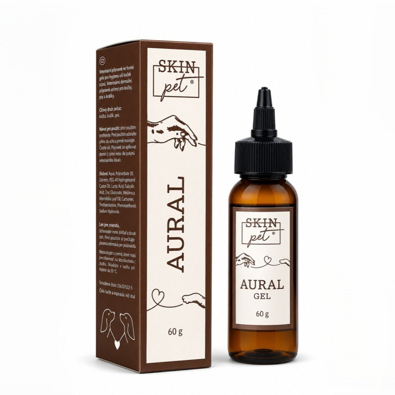 SKINPET Aural Gel antiseptický ušní gel 60 g