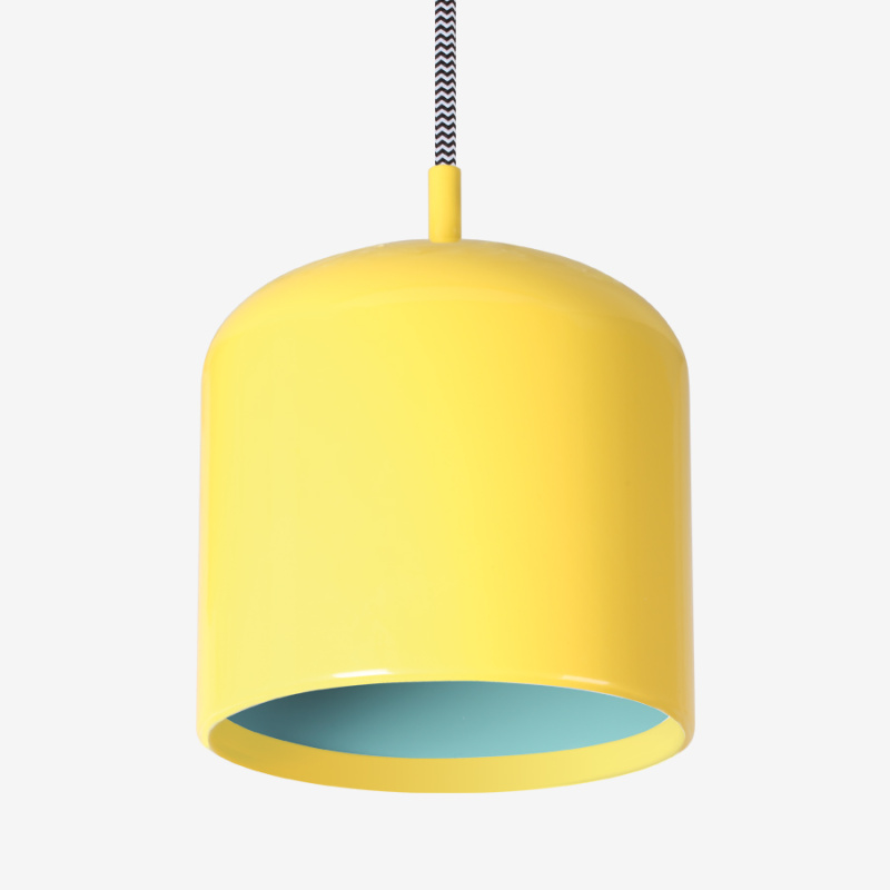 Lucis Závěsné svítidlo Juno E27, 100W ø28 cm, žluto/modré