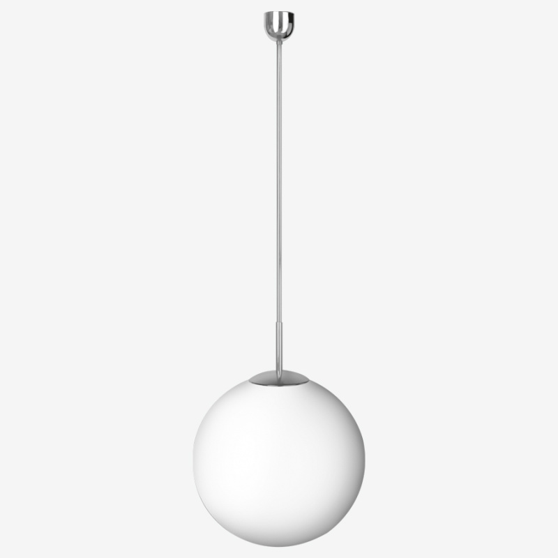 Lucis Závěsné LED svítidlo POLARIS ZT 25,5W, ⌀ 400 mm Barva: Chrom, Teplota světla: 4000K - denní bílá, Stmívání, řízení: ON/OFF