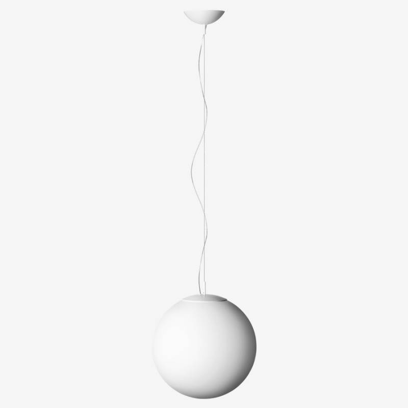 Lucis Závěsné LED svítidlo POLARIS ZL PE 25,5W, ⌀ 400 mm Barva: RAL bílá, Teplota světla: 4000K - denní bílá, Stmívání, řízení: DALI
