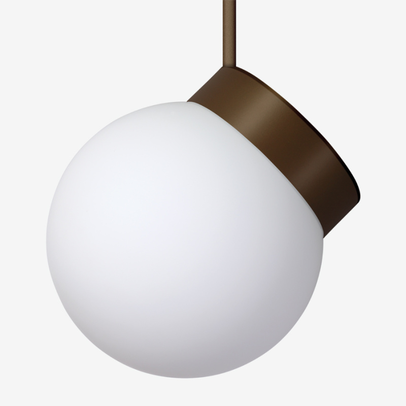 Lucis Závěsné LED svítidlo POLARIS ZTR 11,6W, v. 30,5 cm Barva: Bronz, Teplota světla: 3000K - teplá bílá, Stmívání, řízení: ON/OFF