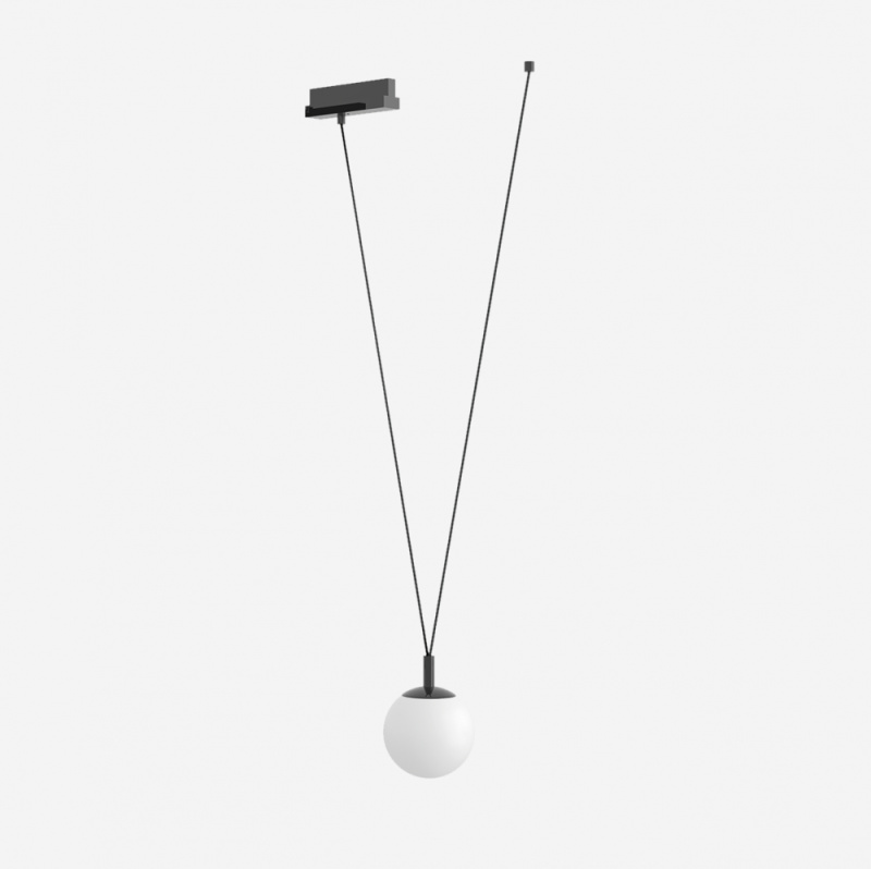 Lucis Závěsné LED svítidlo GEO track 6,2W, š. 40 cm Teplota světla: 3000K - teplá bílá, Stmívání, řízení: ON/OFF