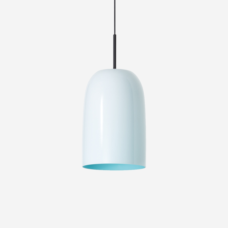 Lucis Závěsné svítidlo Arcane  E27, 75W, ø21 cm, bílo-modrá