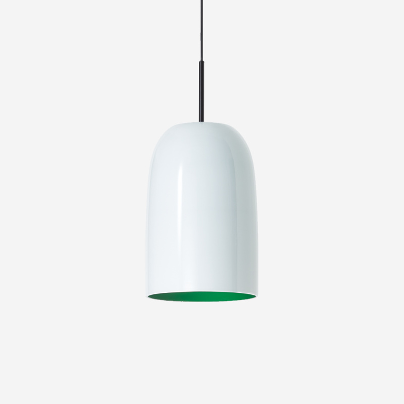 Lucis Závěsné svítidlo Arcane  E27, 100W, ø26cm, bílo-zelené